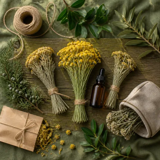 La fleur d’immortelle corse, trésor du maquis à rapporter dans vos bagages
